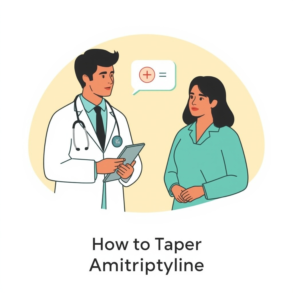 How to taper amitriptyline safely: step-by-step guidance and schedules