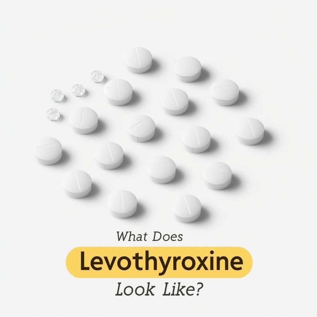 What does levothyroxine look like — pill colors, shapes, markings, and how to identify